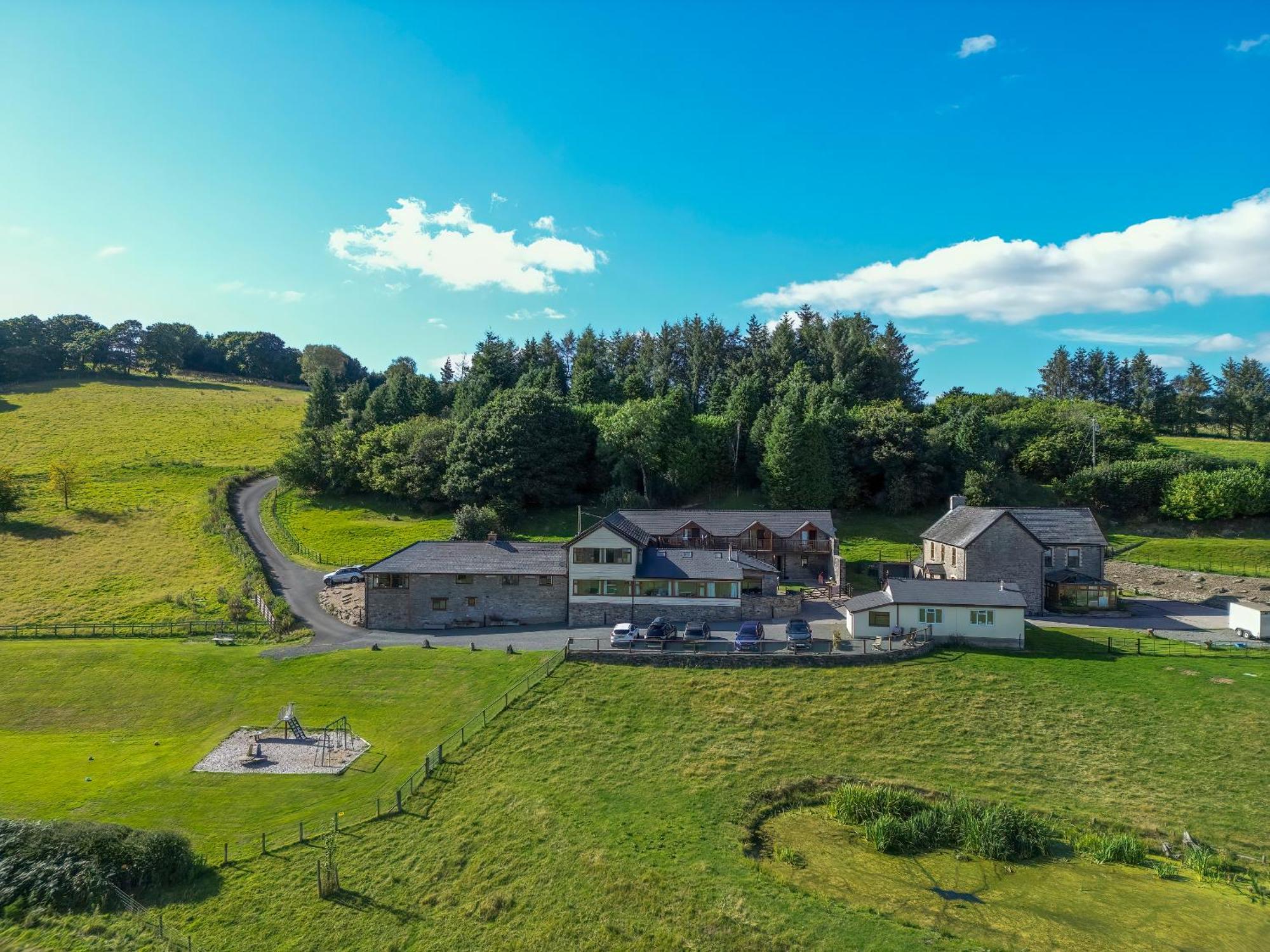 Vale Farm Cottages Brecon Esterno foto